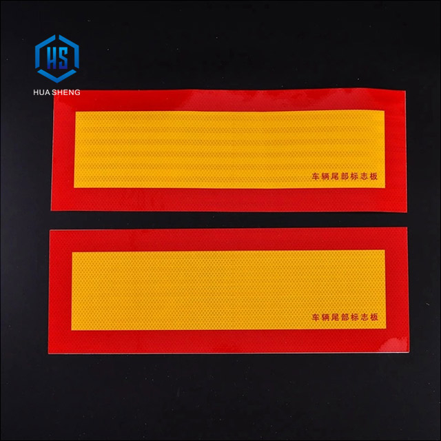 Película reflectante imprimible de tamaño de rollo prismático de vinilo de PVC para advertencia