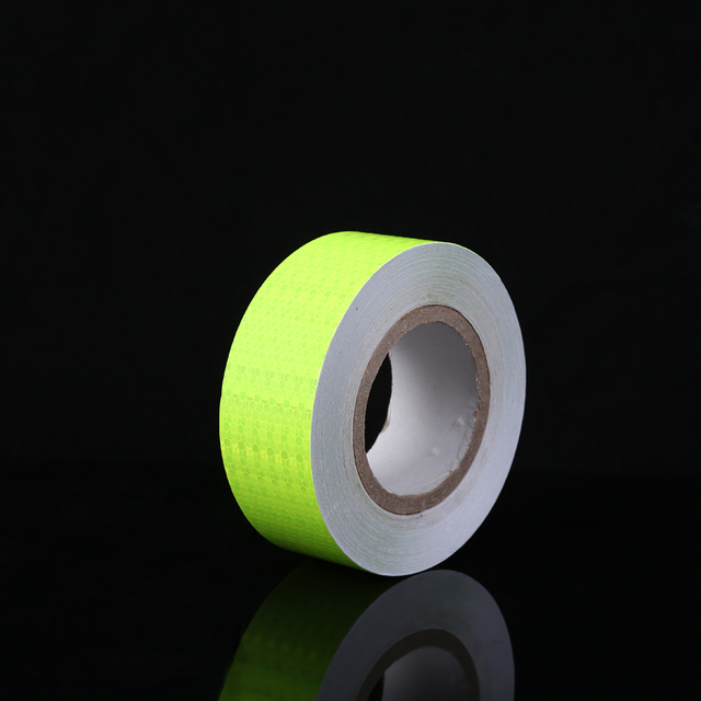 Cinta reflectante de uso de camión de advertencia prismática de vinilo de PVC